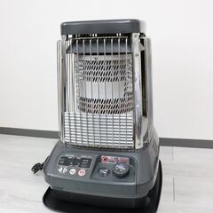 【ヤ取】≪U075ジ≫ Dainichi/ダイニチ ブルーヒーター FM-196F 2015年製 メタリックグレー 業務用石油ストーブ コンクリート65畳/木造47畳 現状品