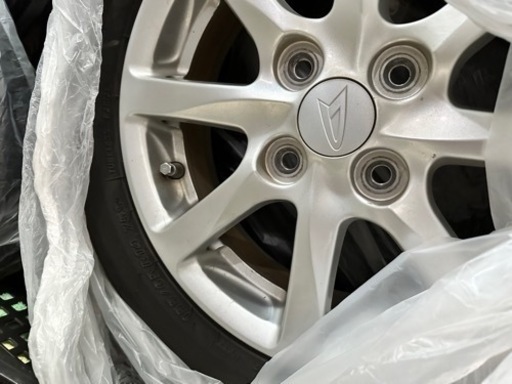 決まりました！夏タイヤ　14インチ　ダイハツ純正　BRIDGESTONE 中古　ダイハツ