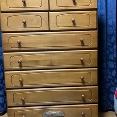 タンス差し上げます。