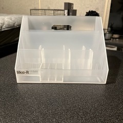 ⭐️最終価格⭐️ like it 卓上 収納 ボックス ケース オーガナイザーの画像
