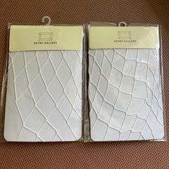 【新品未使用】白あみタイツ✖️2つ