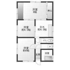 茂原 大網 平屋 敷礼0円！ ペット相談 広々3DK 休日は海へ！ - 茂原市