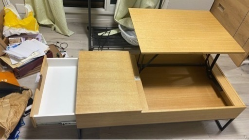 【原価1/4】ニトリ昇降センターテーブル120センチ