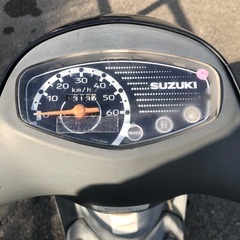 【スズキ】☆レッツ4☆ 50cc 4サイクル ブラック　スクーター　バイク　絶好調！！の画像