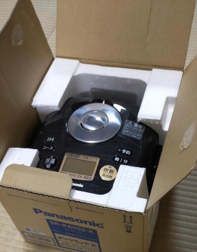 現在先約者と取り引き中です。パナソニックIHジャー炊飯器ダイヤモンド釜　美品　単身者に最適　SRー KB055