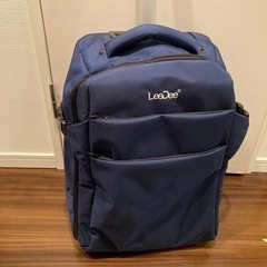 【美品】キャリーバッグ リュック2way ネイビー　の画像