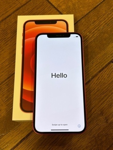 iPhone12 128GB RED SIMフリー
