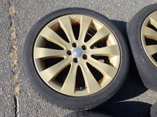 SUBARU　スバル純正　18インチアルミホイール　ゴールド　4本セット　レガシーに最適♪　￥28,380税込　