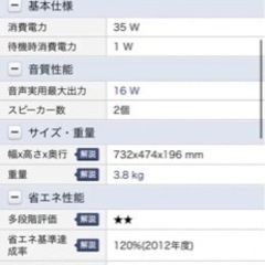 32V液晶テレビ（2021年新品購入・美品）の画像