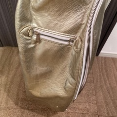 ゴルフバッグ　ノーブランド　ゴールドの画像