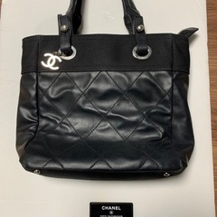 取引完了　シャネル　パリビア　トートバッグ
