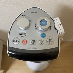 KOIZUMI ホット&クール スリムタワーファンの画像