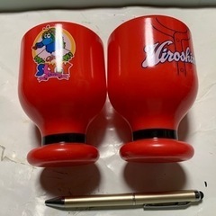 マツダスタジアム限定、広島カーブ、メガホンカップ容器、２個セットの画像