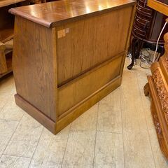 越後民芸 ライティングビューロー デスク ロータイプ ★買取帝国 朝霞店の画像