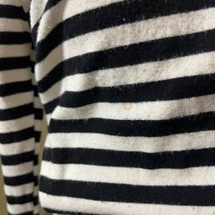 アバハウス　ロングTシャツ　変形ボーダーの画像