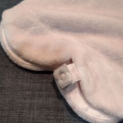 ⭐️「美品]キムラタン🐰フード付きあったかふわふわポンチョ(サイズ70～80)⭐️の画像