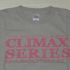 【あらためて値下げしました】オリックスバファローズ　幻の2011クライマックスシリーズ　応援Tシャツ　サイズ：L【未使用】の画像