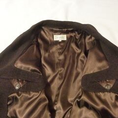☆★ 超美品　着用1回　ダーバン　インターメッツォー ハーフコート ブラウン系 Lサイズ ☆★の画像