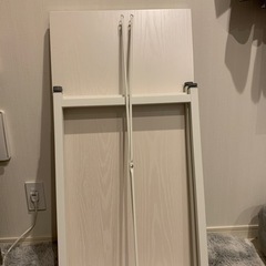 ニトリ　机　ホワイト　幅95センチの画像