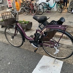 ☆神戸市☆ ヤマハ PAS 中古電動アシスト 3段 26インチ 紫 ☆神戸市☆ ヤマハ PAS 中古電動アシスト 3段 26インチ 紫