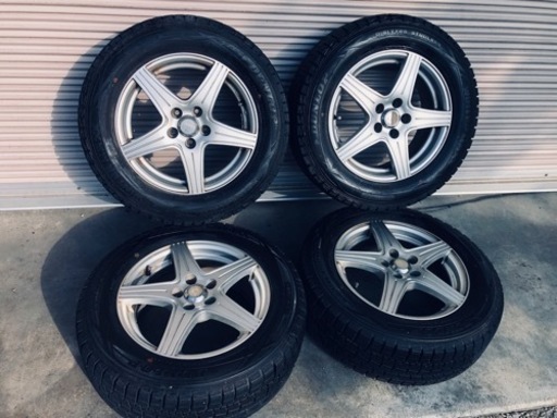 冬タイヤ 195/65R15 プリウス等用アルミ付スタッドレス 4本組