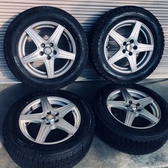 冬タイヤ 195/65R15 プリウス等用アルミ付スタッドレス 4本組