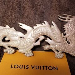 dragon　🐉　ドラゴン　🐲　プレート　大型品　真鍮～銅製　縁起物