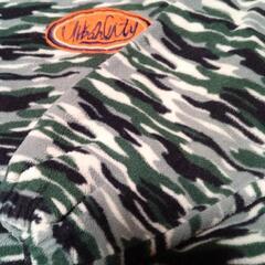 ★迷彩柄　フリースフルジップジャケット　150センチ★の画像