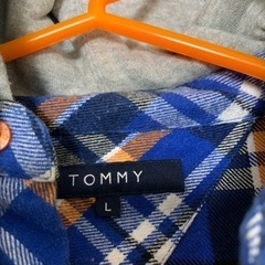 トミー　パーカー　厚手の画像