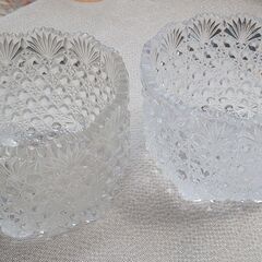 クリスタル小鉢　2つ