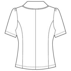 ☆交換大歓迎☆ 未使用品 サイズM L 事務服 夏用 半袖 ブラウス の画像