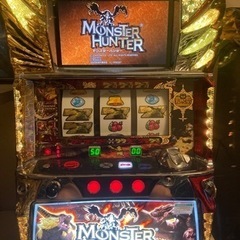 パチスロ　実機　初代　モンスターハンター(お話中)