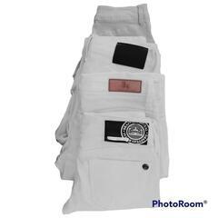 ジーンズまとめ売り14本 デニム ジーンズ リメイク ハンドメイド パッチワークの画像