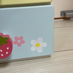 最終値下　マザーガーデン　チルド冷蔵庫　冷蔵庫　パステル　野いちごのおままごとの画像