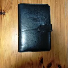 【中古品】システム手帳　ブラック