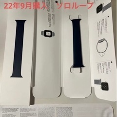 純正　試着1回のみ　Apple Watchバンド　41mm ソロループ