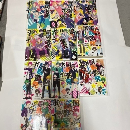 漫画、小説処分約40冊以上