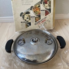 ３点 焼きプレート、鍋の画像