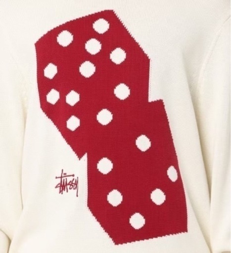 【STUSSY】日本未入荷　ロゴセーター　Ｌサイズ