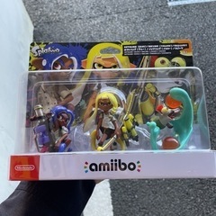 amiibo スプラトゥーン　トリプルセット　新品の画像