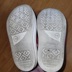 ミニーちゃん　スニーカーの画像