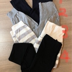 秋冬用　マタニティ用のパンツ4本（M〜Ｌ）