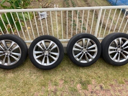 レクサス　LS600 後期型　純正ホイール、サマータイヤ4本セット