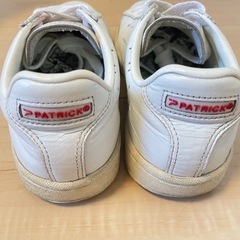 【お値下げ！】パトリック　PATRICK ケベック　白スニーカーの画像