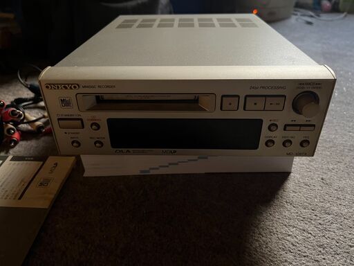 MDプレイヤー「MD-105TX」をお譲りします