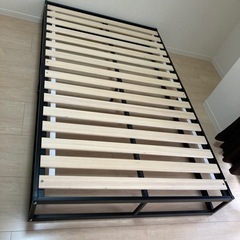 セミダブブルベッド　布団セットの画像