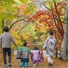 七五三予約受付中　障害のお持ちのお子様もご相談下さい。着付師資格あり。