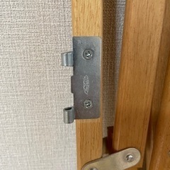 ベビーゲート　ペットゲート　木製柵　伸縮　金具欠品の画像