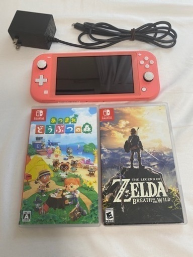 任天堂スイッチライト　コーラル