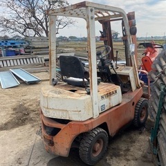 日産1トンフォークリフトガソリン仕様レンタルＯＫ